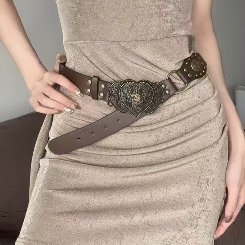 Vintage Fashion Looks - New 2026 Y2K Vintage Engraved Wide