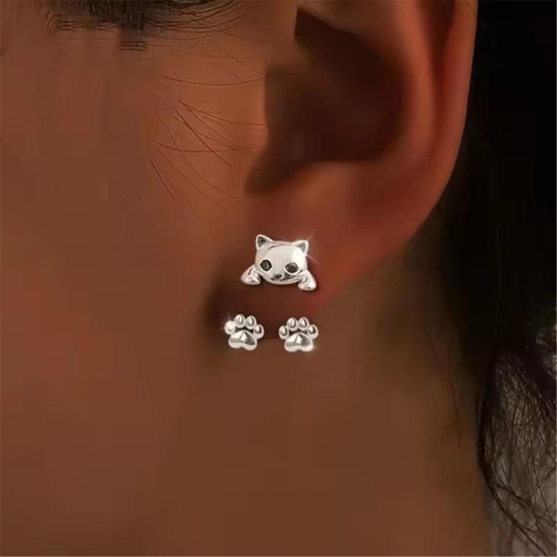Vintage Fashion Looks - Simple Cats Earrings Alloy Materials Vintage
