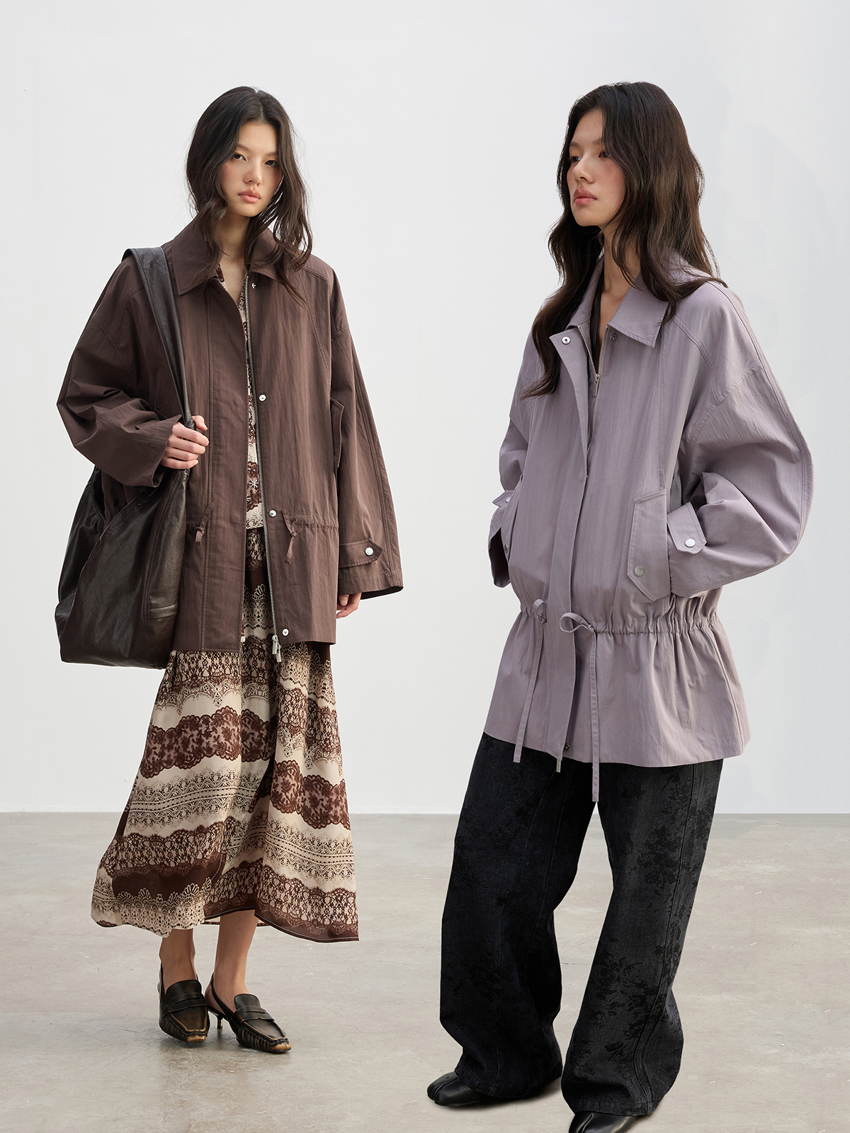 JUSLIN Casual Style Windbreake - Vintage Windbreaker Nylon 评论和价格