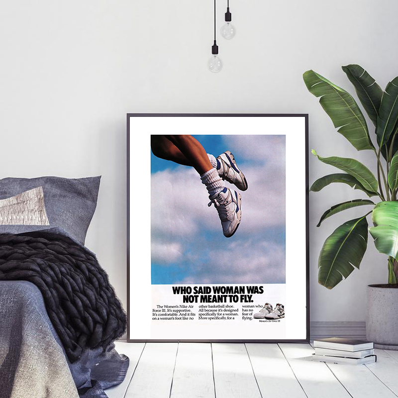 Fashion Trends Basketball Snea - Vintage Vogue Fashion Poster 评论和价格