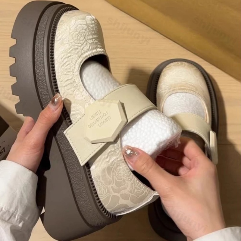 Chunky Womens Mary Jane Shoes  - Vintage Outdoor Fashion 评论和价格