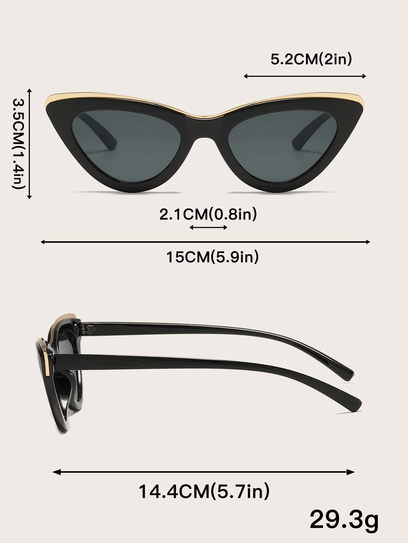 Cat Eye Fashion Sunglasses For - Vintage Fashion Accessories 评论和价格