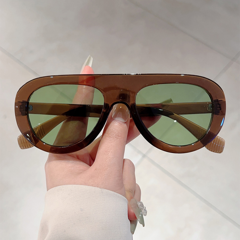Pilot Sunglasses Men Vintage C - Vintage Outdoor Fashion 评论和价格