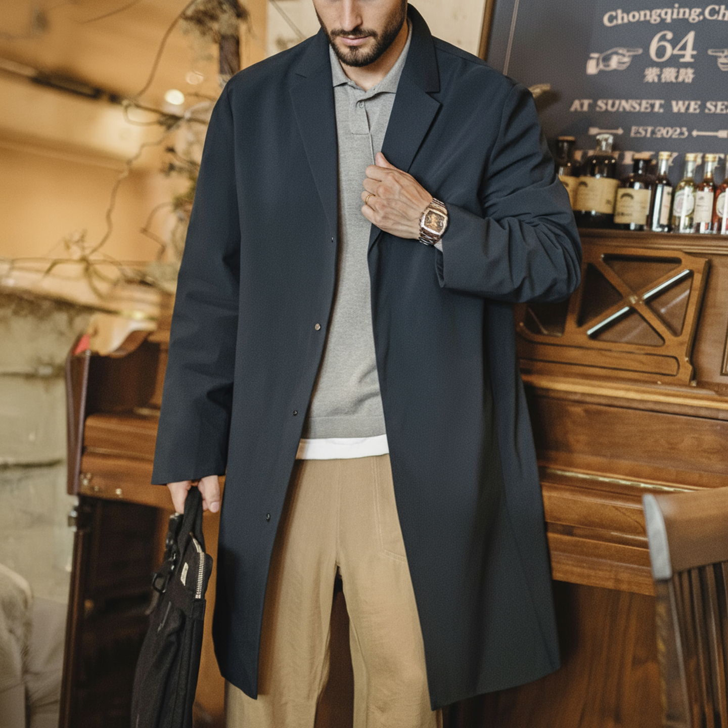 Maden Men's Vintage Commuter T - Vintage Windbreaker Nylon 评论和价格