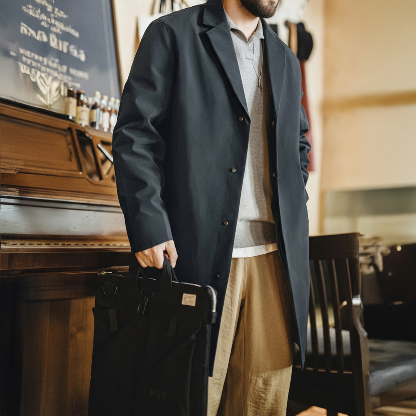 Maden Men's Vintage Commuter T - Vintage Windbreaker Nylon 评论和价格