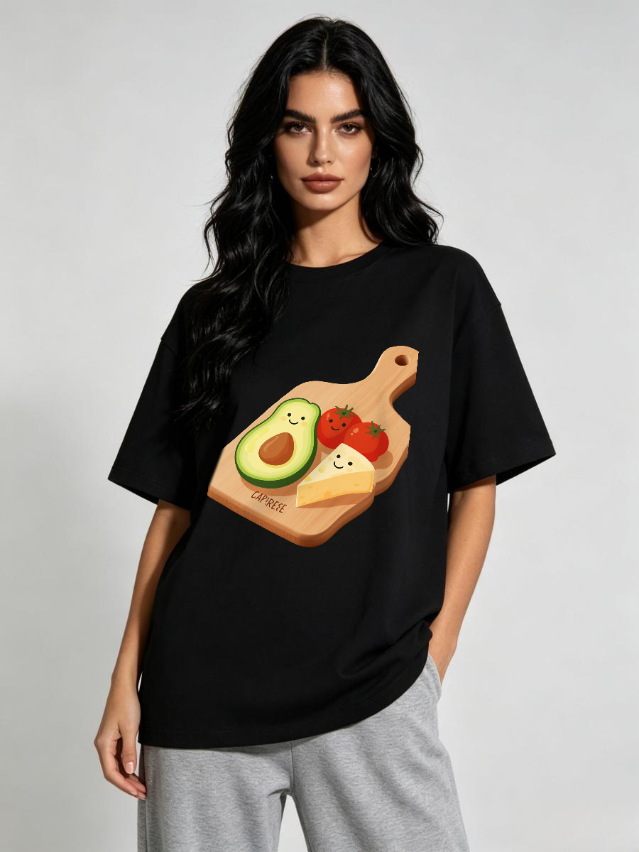 T Shirts Ladies Oversized Loos - Vintage Urban Fashion 评论和价格