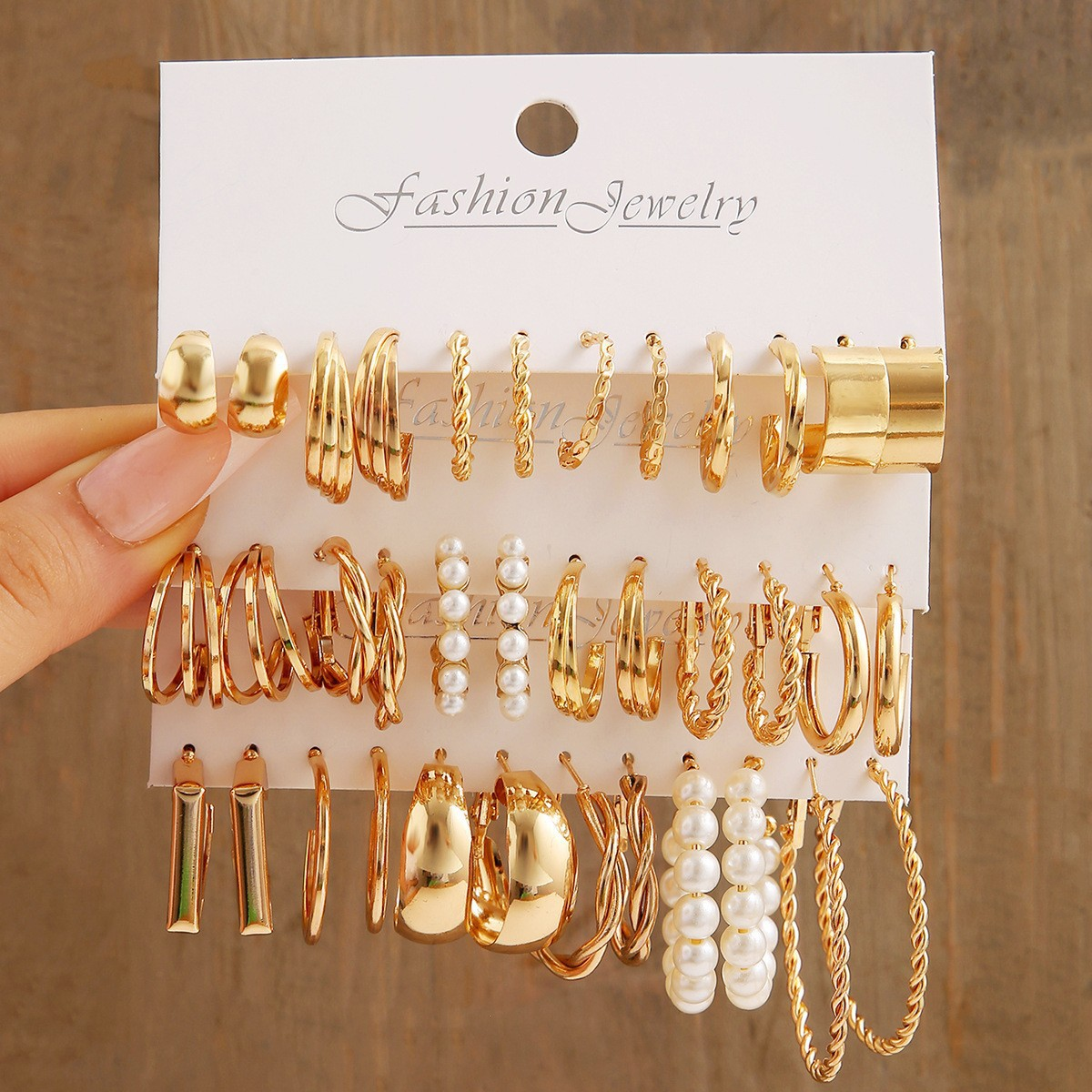 New Boho Big Circle Hoop Earri - Vintage Fashion For Women 评论和价格