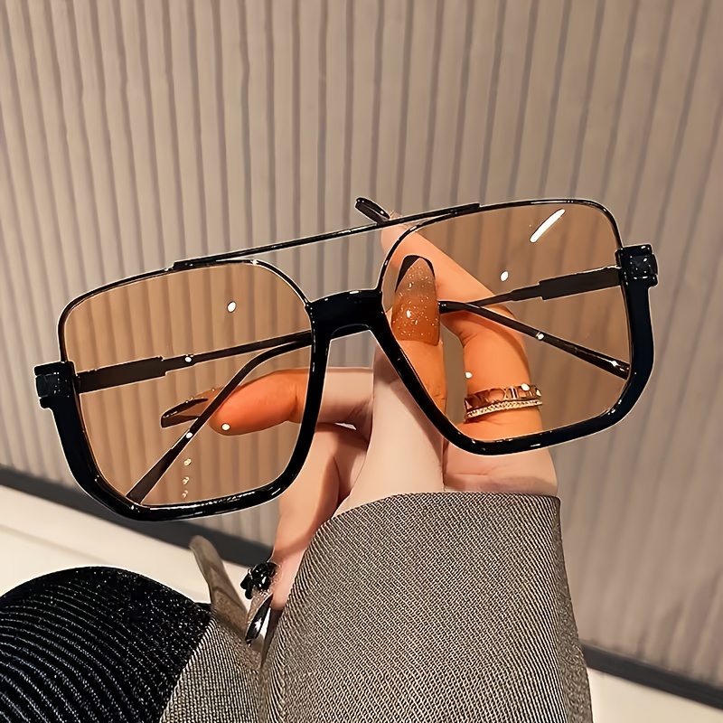 Unisex Oversized Square Vintag - Vintage Fashion Accessories 评论和价格