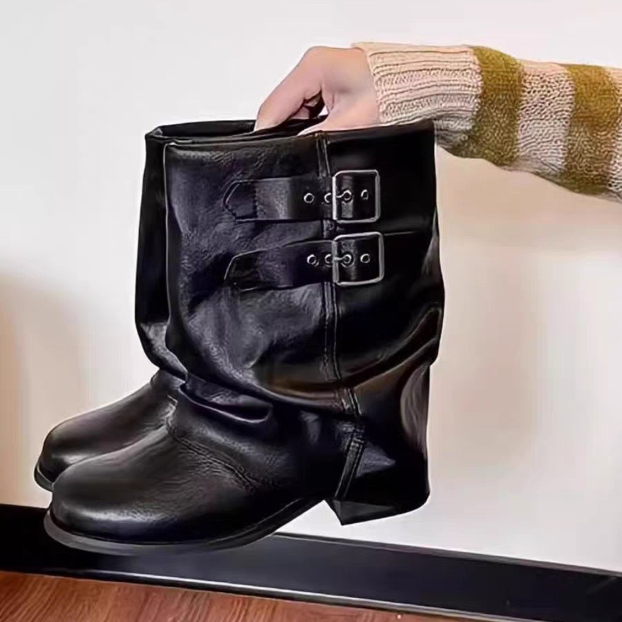Women Vintage Thick Heel Women - Vintage Outdoor Fashion 评论和价格
