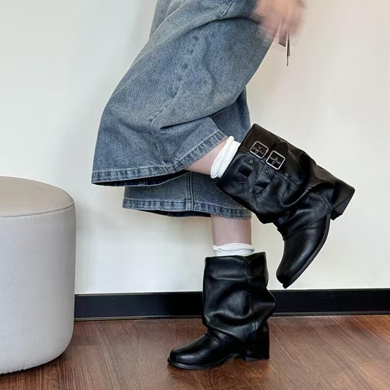 Women Vintage Thick Heel Women - Vintage Outdoor Fashion 评论和价格