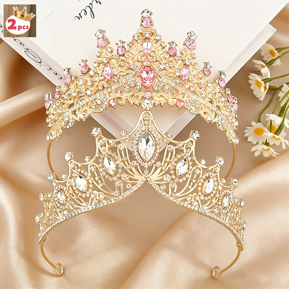 2Pcs Exquisite Vintage Baroque - Vintage Fashion For Women 评论和价格