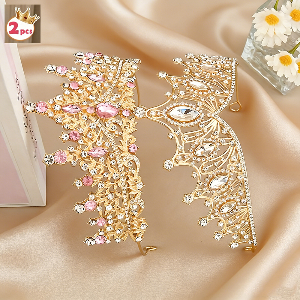2Pcs Exquisite Vintage Baroque - Vintage Fashion For Women 评论和价格