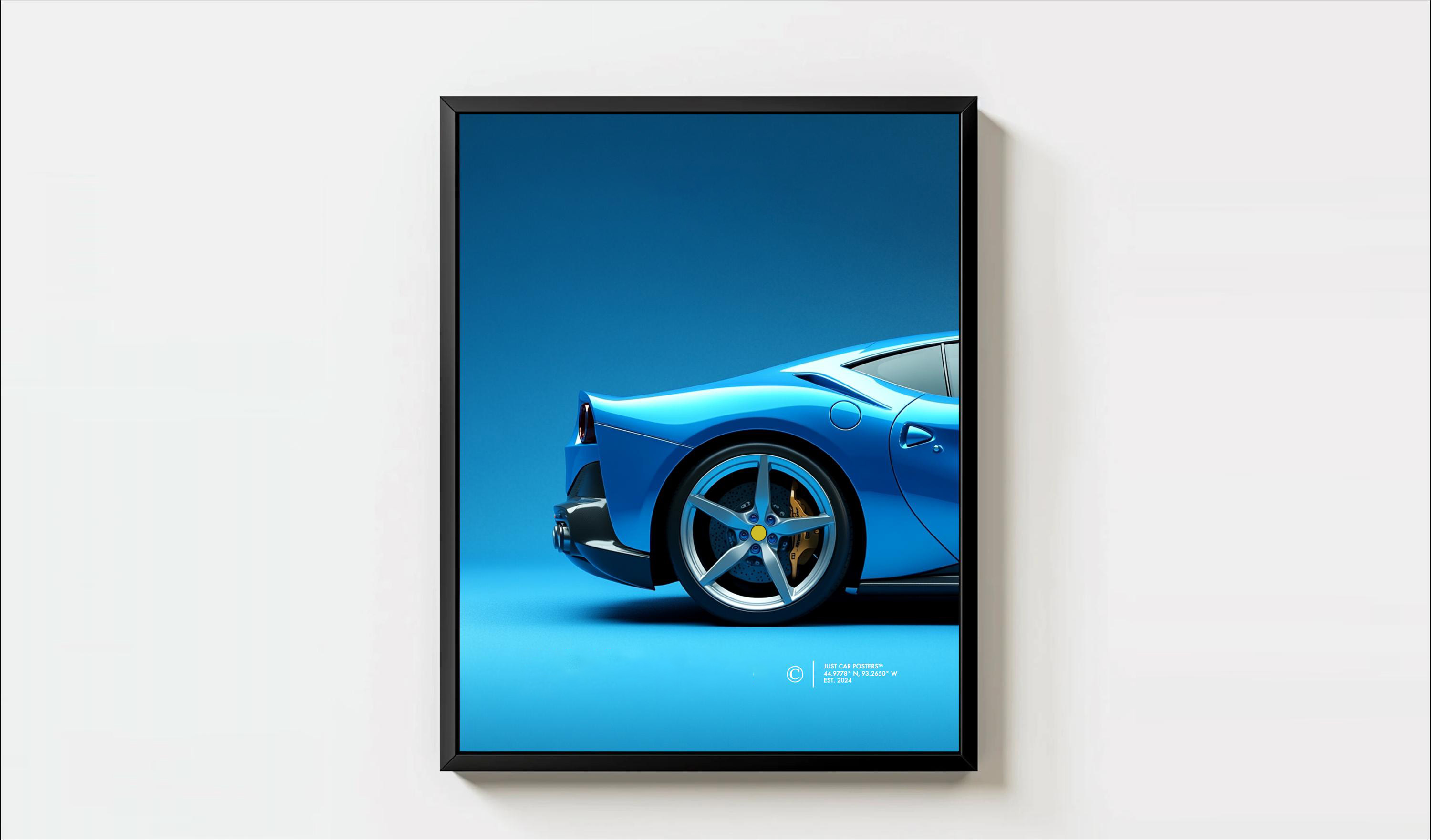 Car Minimalist Color Collectio - Vintage Vogue Fashion Poster 评论和价格