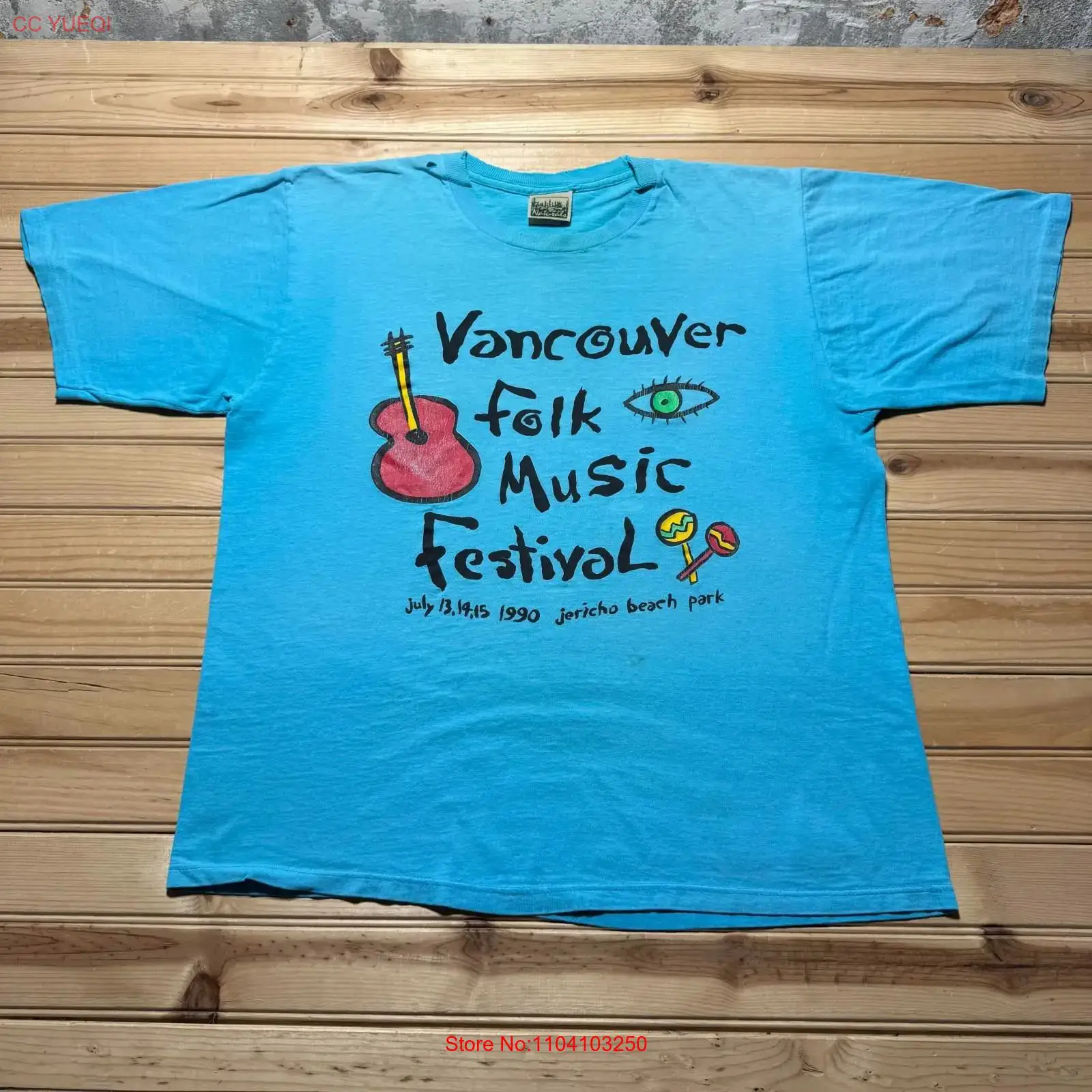 Vintage 1990 Vancouver Folk Mu - Vintage Fashion Vancouver 评论和价格