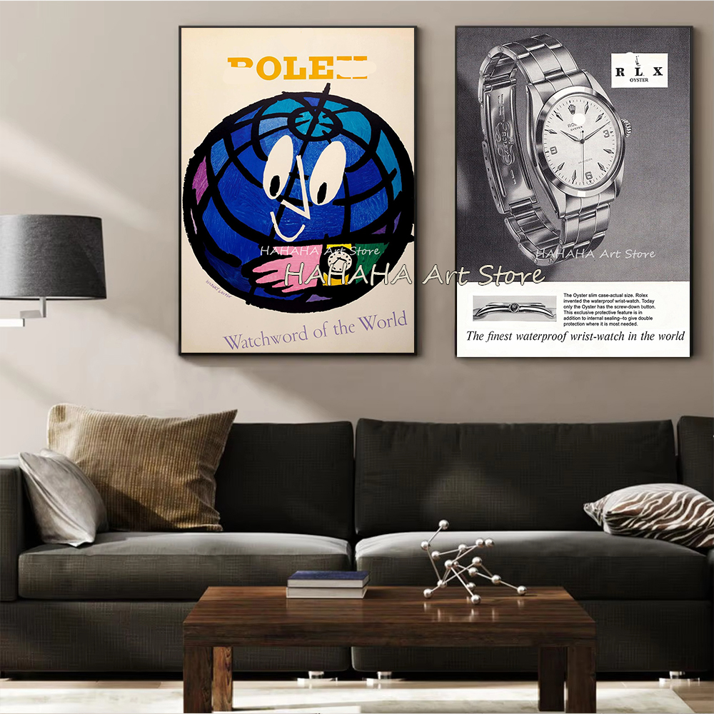 Watches Timeless Vintage Ad Po - Vintage Vogue Fashion Poster 评论和价格
