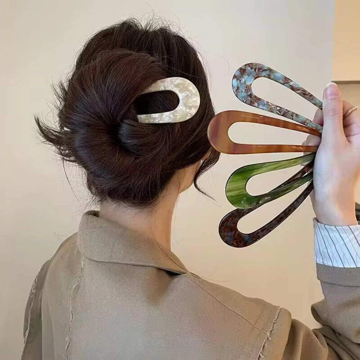 French Styles Hair Forks Hair  - Vintage Fashion Accessories 评论和价格