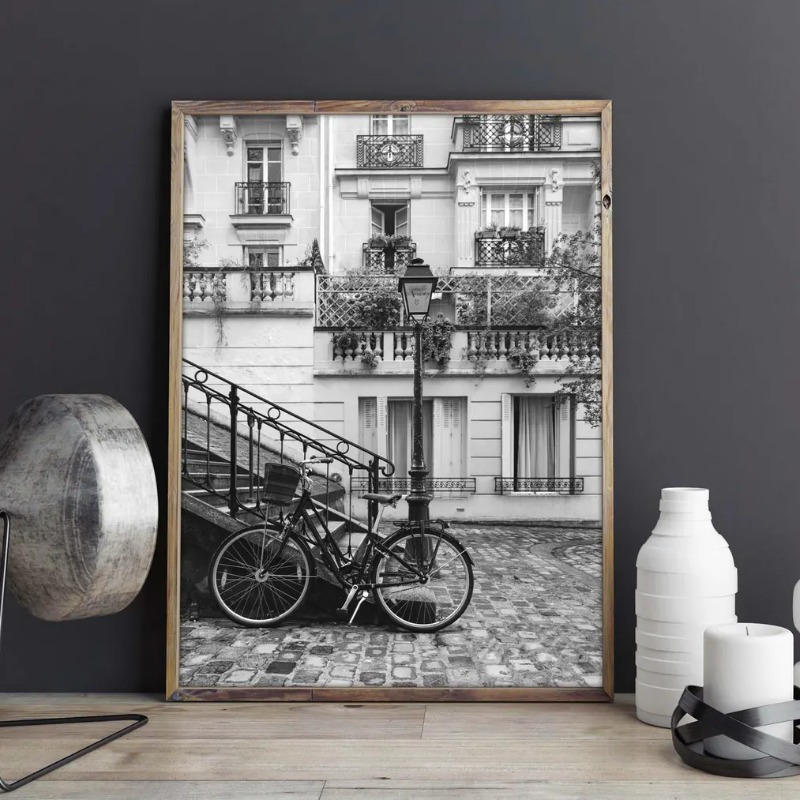 Stylish Fashion Black and Whit - Vintage Vogue Fashion Poster 评论和价格