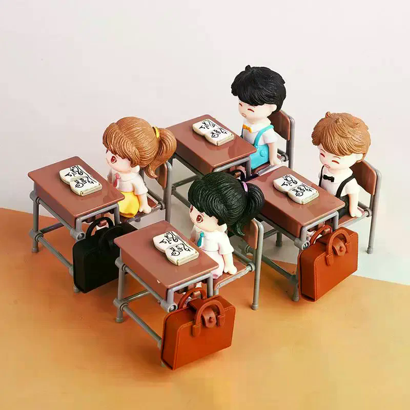 3/6PCS 1/12 Dollhouse Miniatur - Vintage Fashion Ornaments 评论和价格