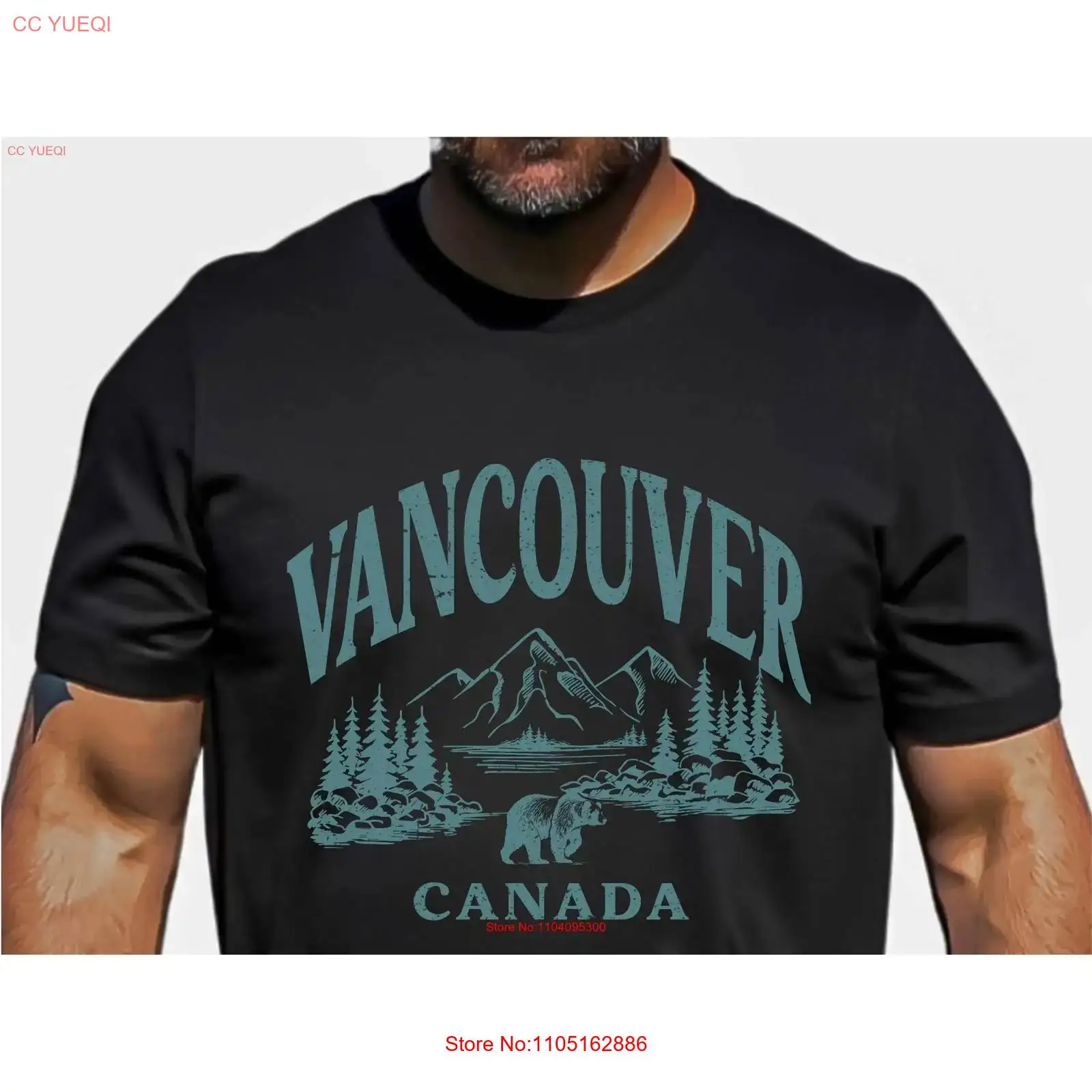 Vintage Vancouver T Shirt Teal - Vintage Fashion Vancouver 评论和价格