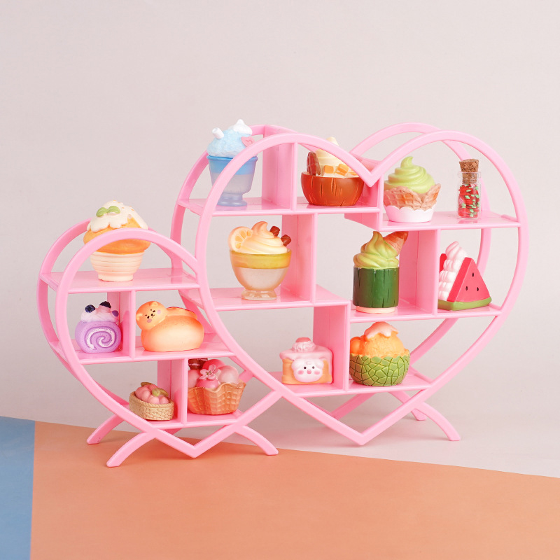 Vintage Mini Heart Shelf Ornam - Vintage Fashion Ornaments 评论和价格