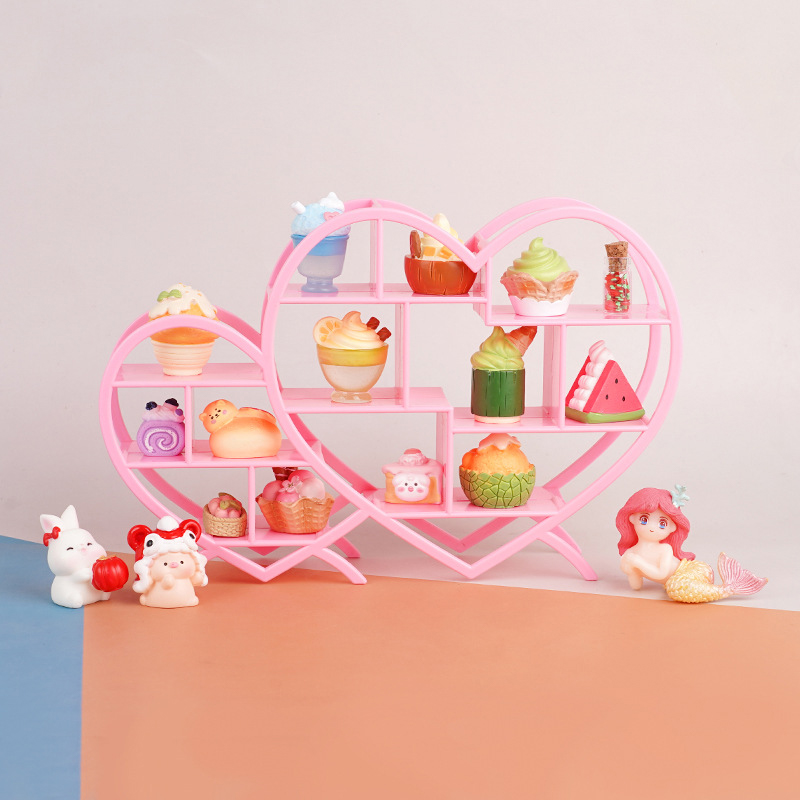 Vintage Mini Heart Shelf Ornam - Vintage Fashion Ornaments 评论和价格
