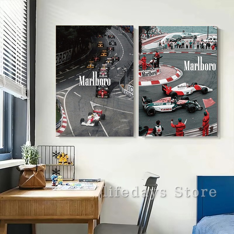 Canvas Painting Vintage Monaco - Vintage Vogue Fashion Poster 评论和价格