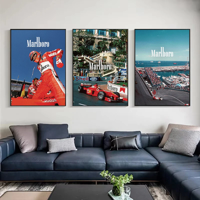 Vintage F1 Monaco Fashion Raci - Vintage Vogue Fashion Poster 评论和价格