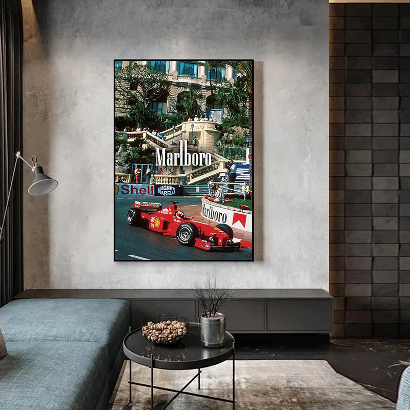 Vintage F1 Monaco Fashion Raci - Vintage Vogue Fashion Poster 评论和价格