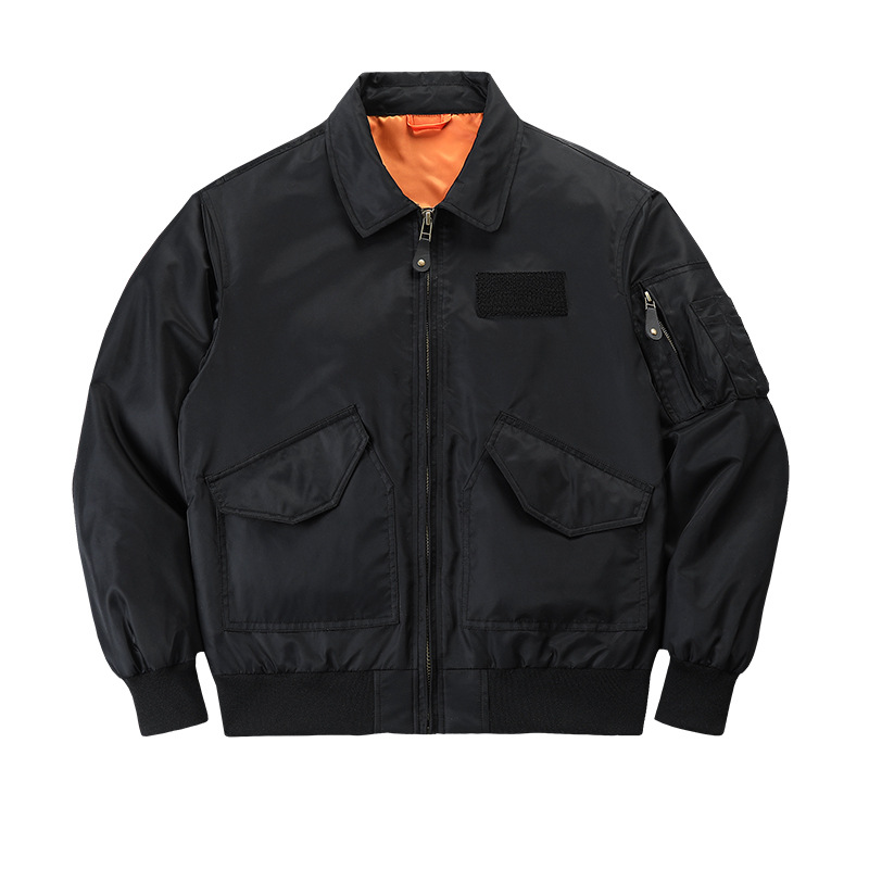 Military Pilot Jacket Men Vint - Vintage Windbreaker Nylon 评论和价格