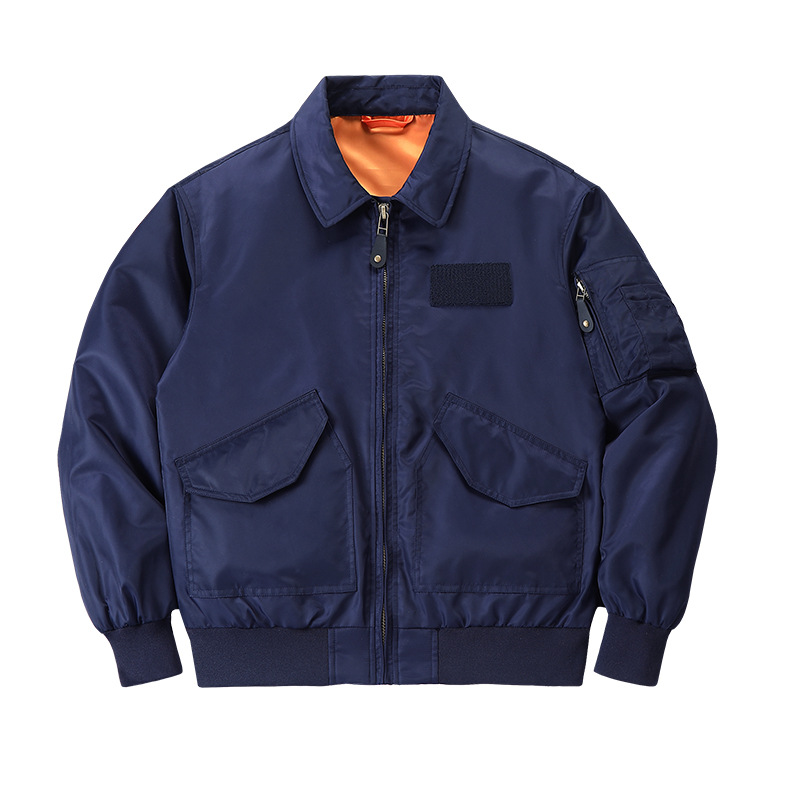 Military Pilot Jacket Men Vint - Vintage Windbreaker Nylon 评论和价格