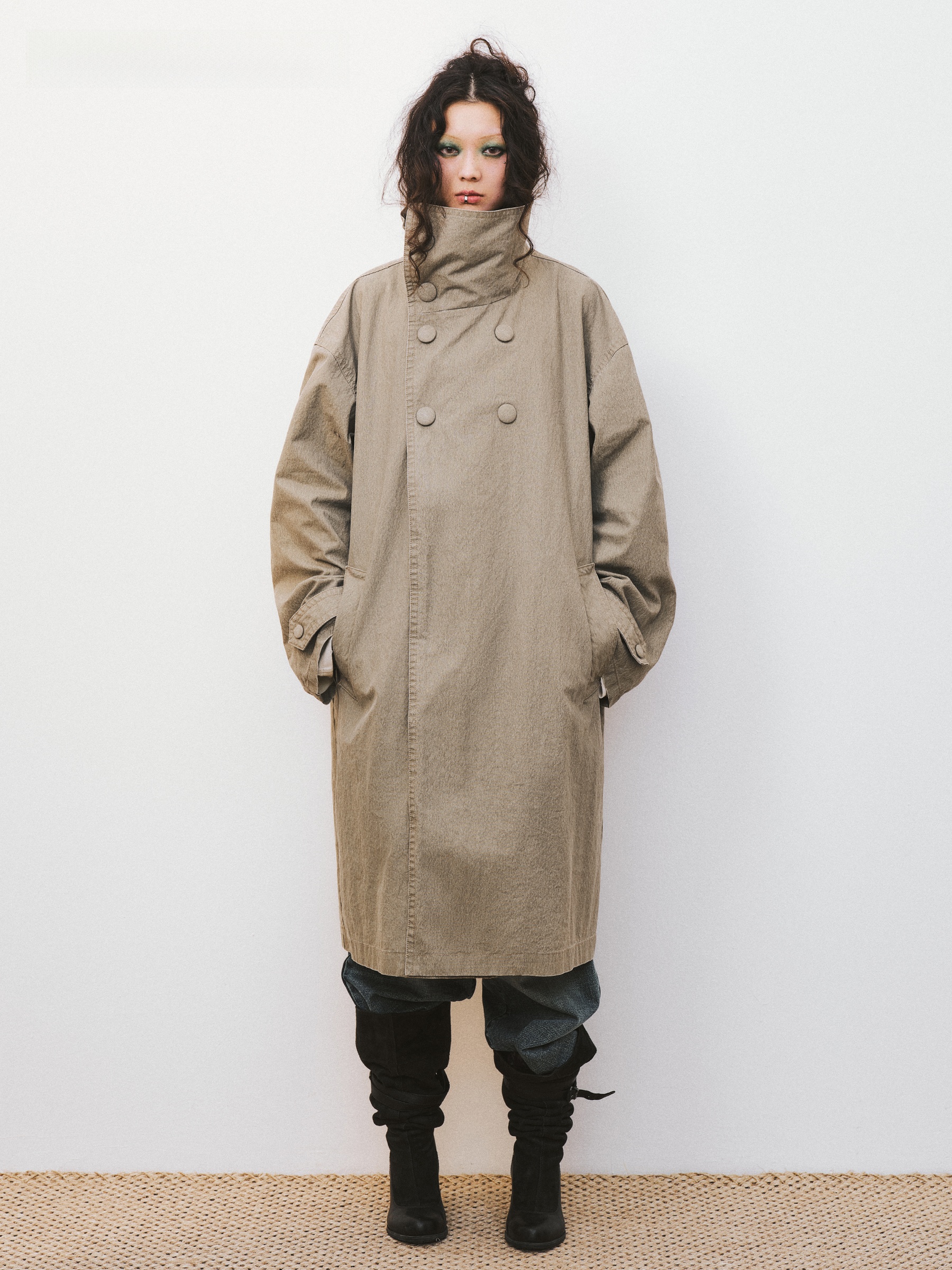 VERMO Vintage Washed Long Slee - Vintage Windbreaker Nylon 评论和价格