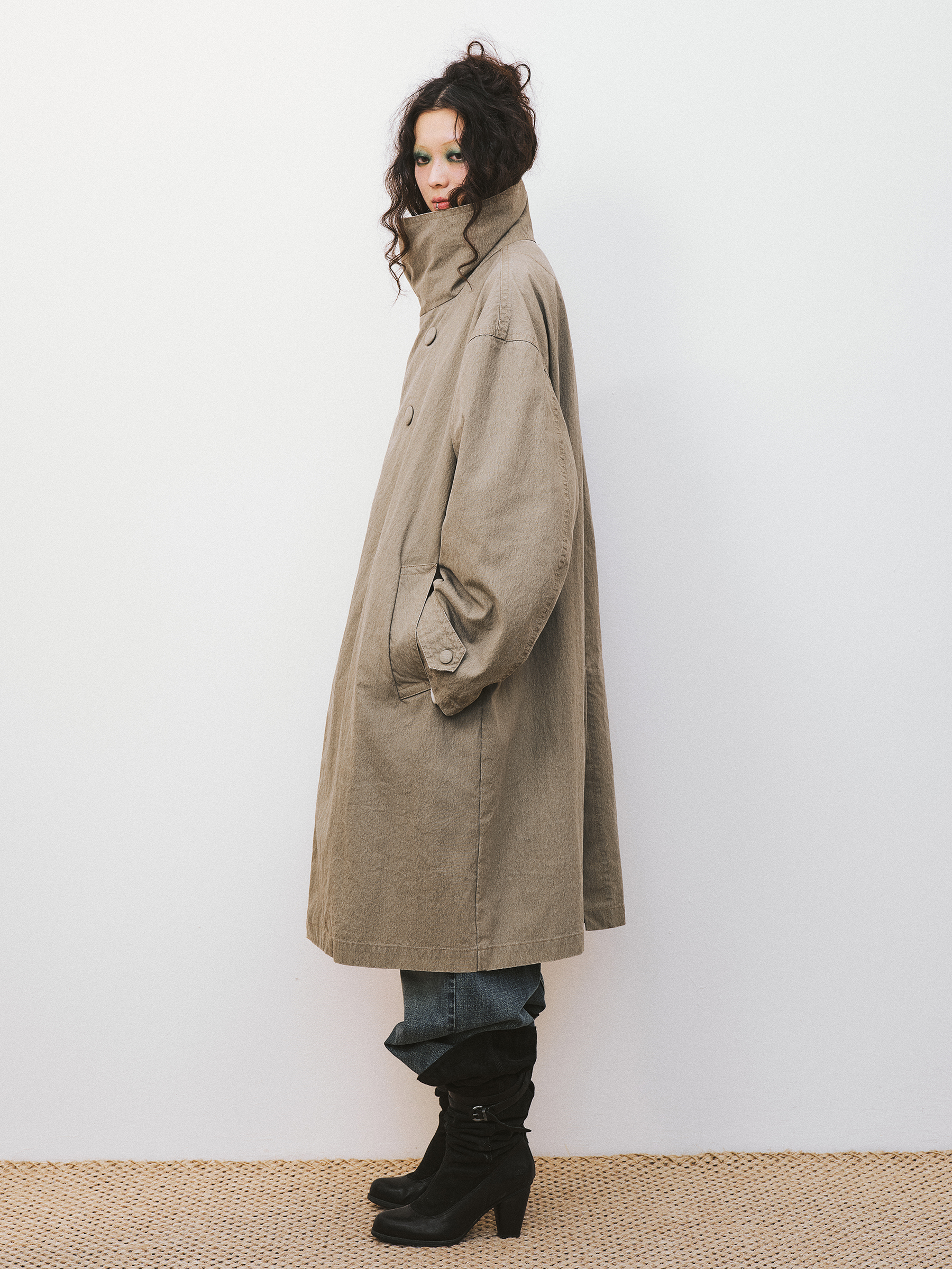 VERMO Vintage Washed Long Slee - Vintage Windbreaker Nylon 评论和价格