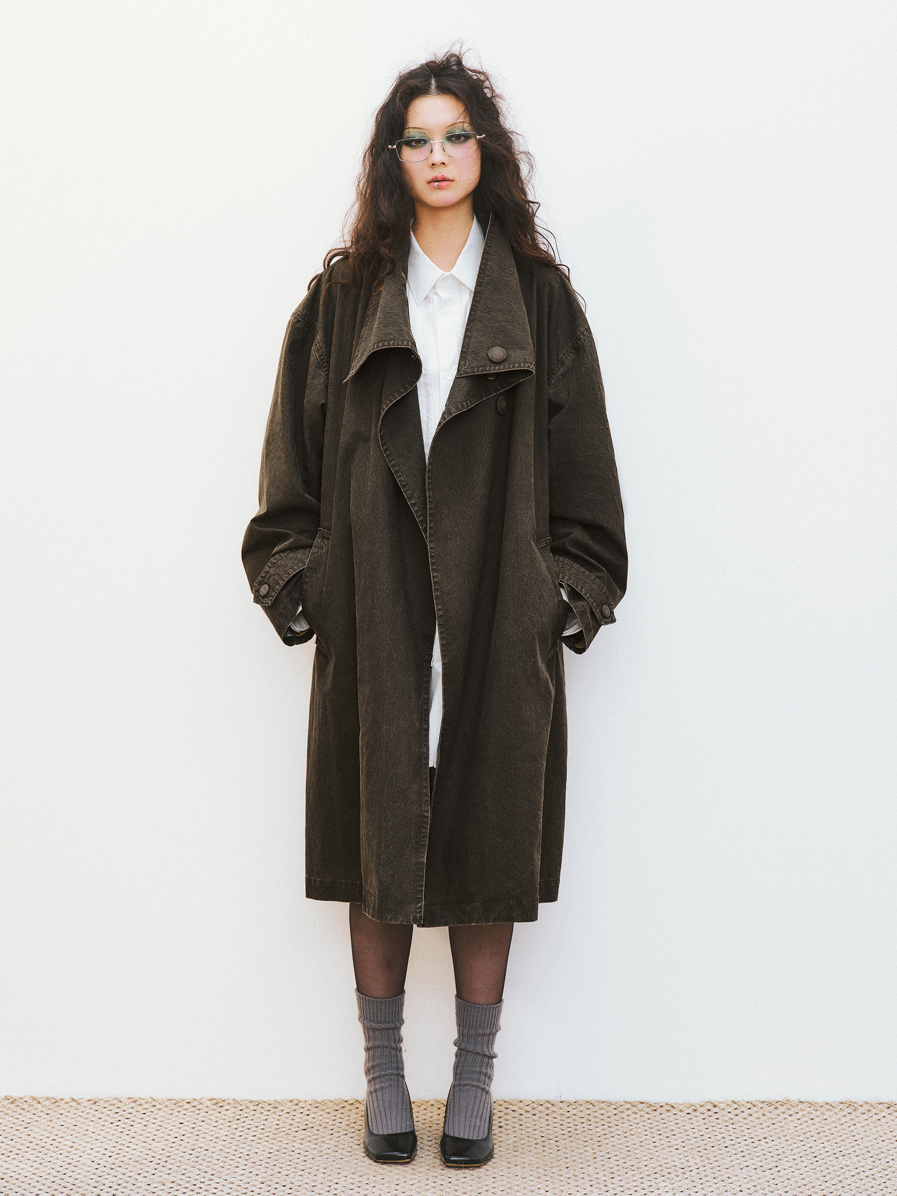 VERMO Vintage Washed Long Slee - Vintage Windbreaker Nylon 评论和价格