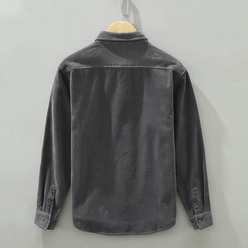 1352 Daily All-Match Men Shirt - Vintage Urban Fashion 评论和价格