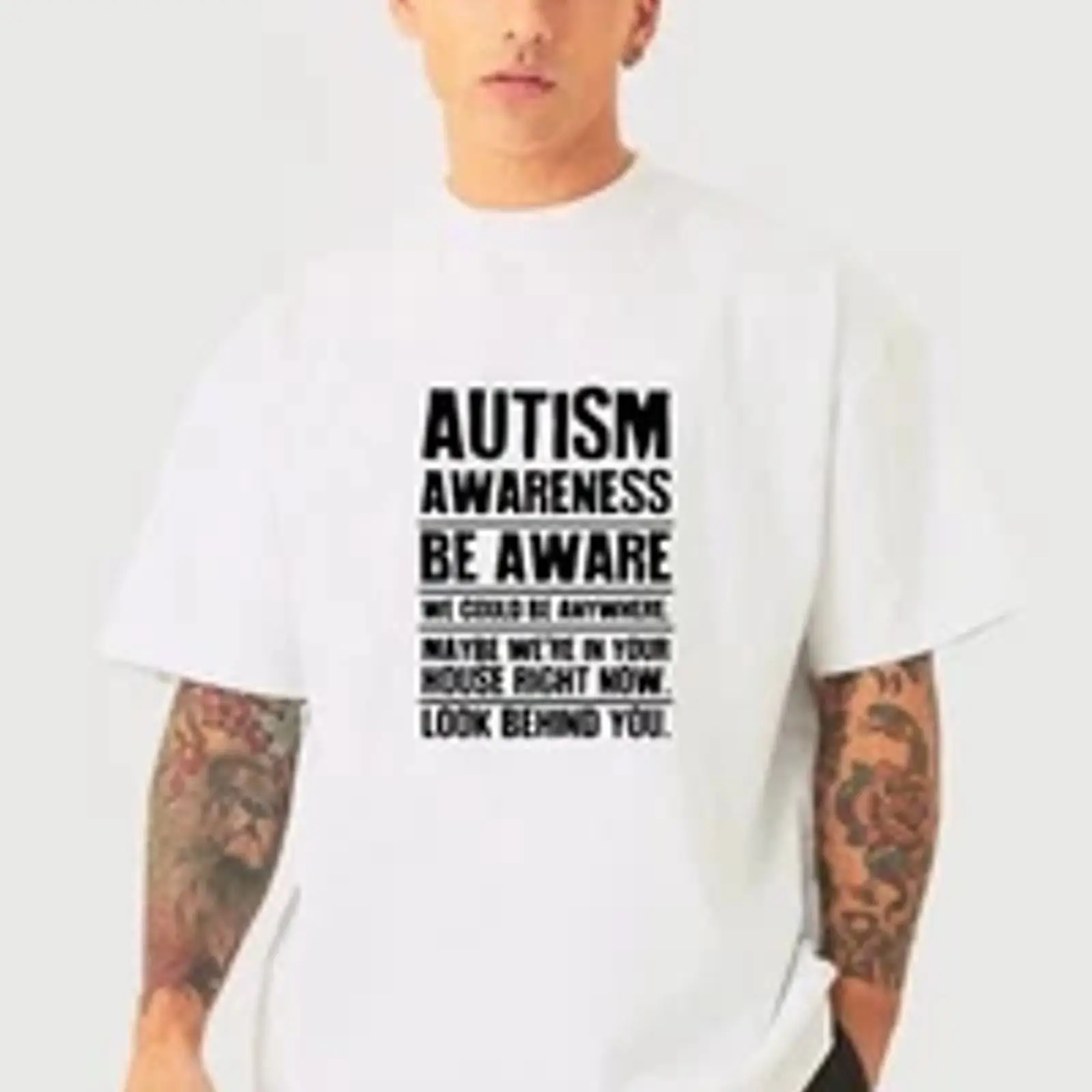 Autism Awareness T Shirt Be Aw - Vintage Fashion Looks 评论和价格